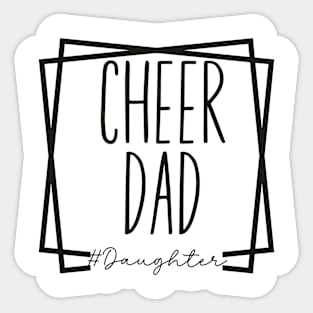 cheer dad Sticker